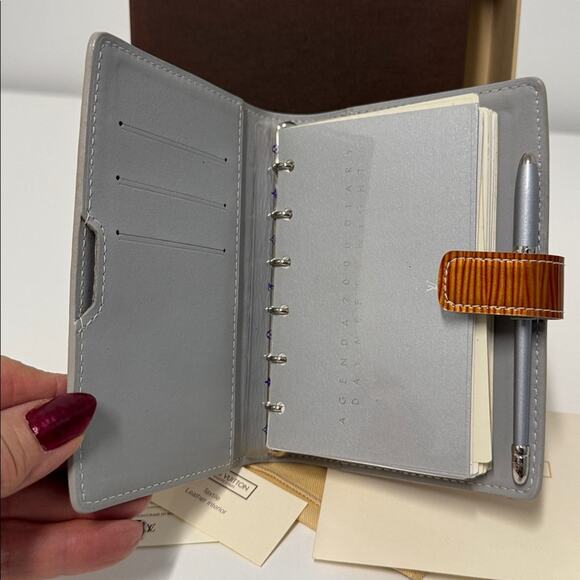 Louis Vuitton Epi Electric Bronze Vernis Leather Card Holder 26564 Authentic - Picture 3 of 10